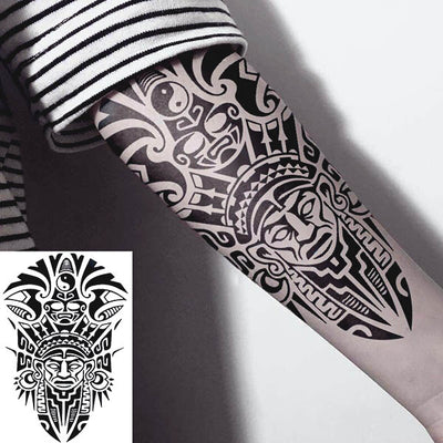 tatouage temporaire tribal maori 3 achet s le 4 me Offert